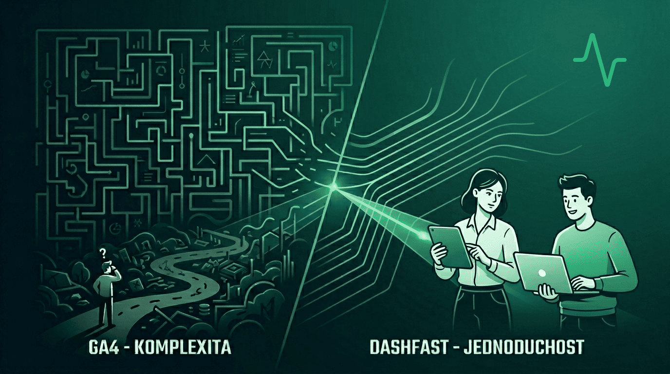 Proč přejít z Google Analytics 4 na DashFast?